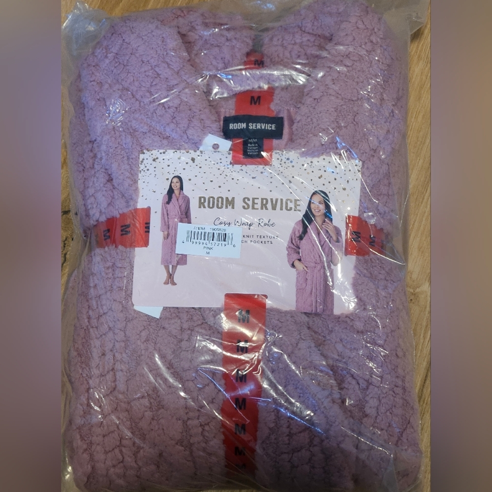 Room Service Pink Robe